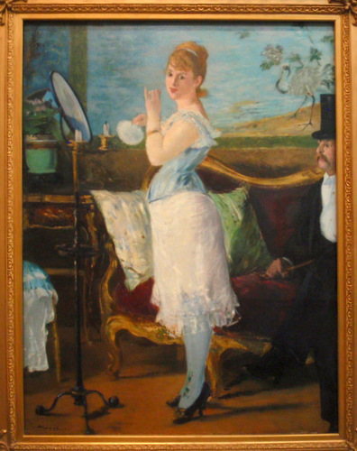 Edourd Manet, 1877, 'Nana'.